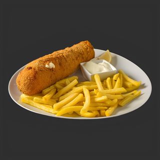 Karađorđeva šnicla sa pomfritom