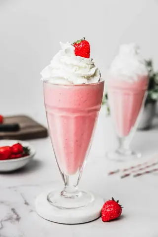 milkshake fraise