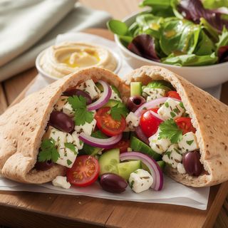 Pita veggie integral