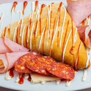 Slana palačinka sa šunkom