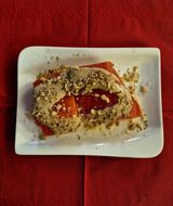 Тиква с тахин и орехи