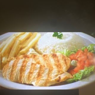 Bife Frango em Prato