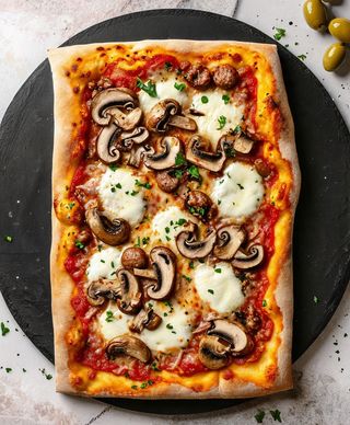 Pizza Boscaiola (30 X 40 Cm.)