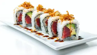 Onion tuna roll