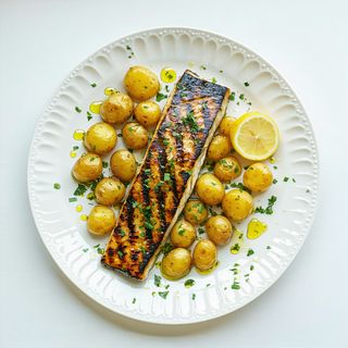 Лаврак на скара (400г)