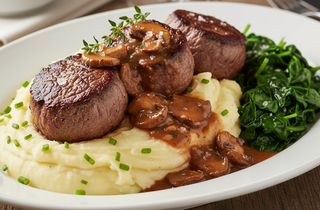 Телешки медальони