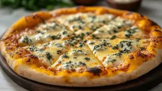 Pizza 5 quesos (32 cm.)