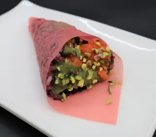 121. Sesamo black spicy salmon