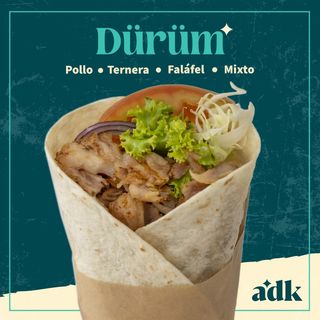 4. Kebab cerrado pollo XXL