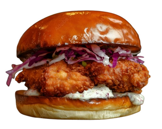 Hamburguesa De Pollo Crujiente