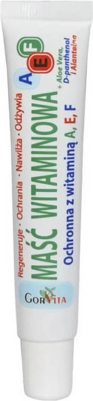 Maść witaminowa ochronna z witaminą A, E i F 20ml GorVita