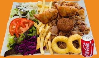 Plato alitas de Pollo