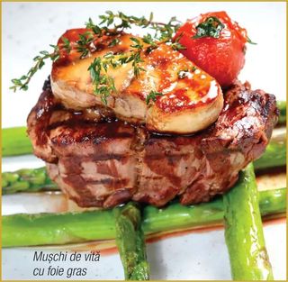 File mignon de vită cu foie gras 350g * 7.9.12