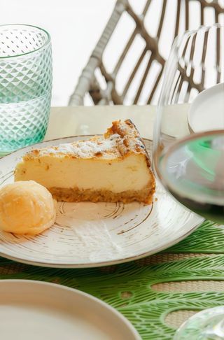 Tarta de quesos italianos