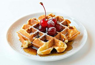 Waffle con Grand Marnier