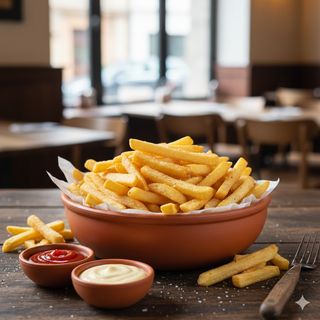 Ración De Patatas Fritas