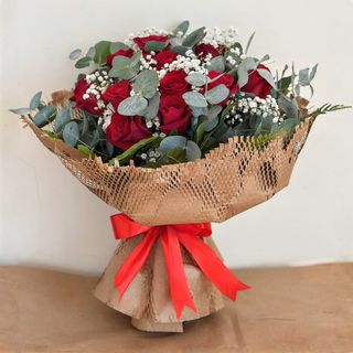 Bouquet de 20 Rosas Vermelhas