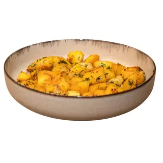 Картофи соте с копър и чесън
