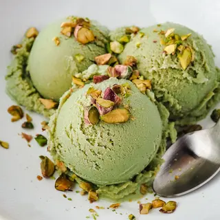 Gelado Indiano de Pistachio