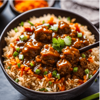 Veg Manchurian Fried Rice