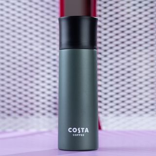 უჟანგავი ფოლადის თერმო ჭიქა - მწვანე