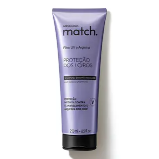 Match Shampoo Matizador Proteção dos Loiros 250ml