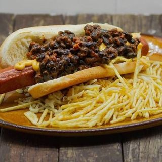 Perrito con Chile y Queso