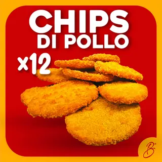 Chips di pollo 12 pezzi