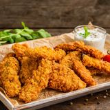 Хрупкави пилешки филенца в корнфлейкс (300г)