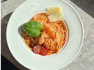Паста з креветкою (300г)