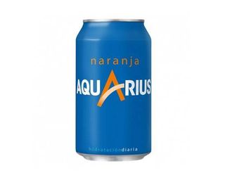 Aquarius Naranja lata 330ml.