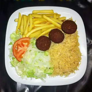 Plato Combinado Vegetal con Falafel (#21)