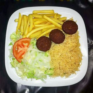 Plato Combinado Vegetal con Falafel (#21)