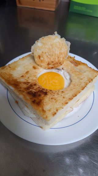 3. Sándwich huevo loco