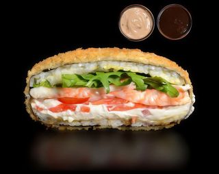 Суші-Бургер із креветкою (400г)