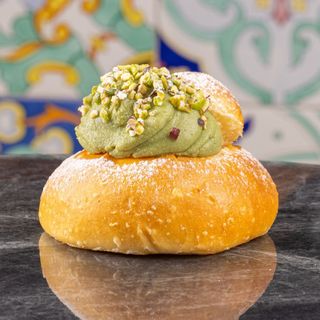 Brioche al pistacchio