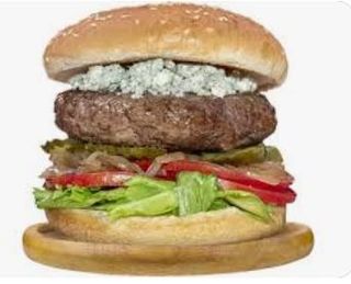 Hamburguesa con roquefort