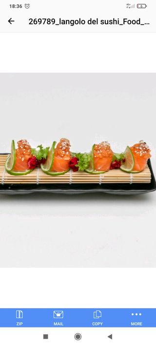 Gunkan brasiliano 2 pezzi