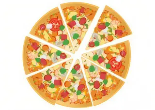 PIZZA CAPRICHOSA METRO 55X35 