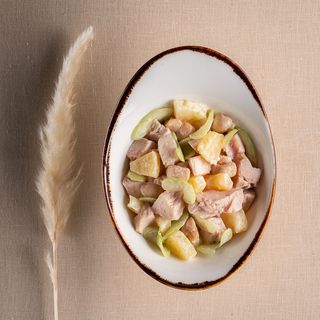 Салатик з селерою та курочкою