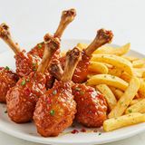 Chicken Lollipop (8 Pieces With Chips)