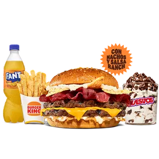 Menú Completo Wild Ranch Doble Carne