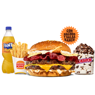 Menú Completo Wild Ranch Doble Carne