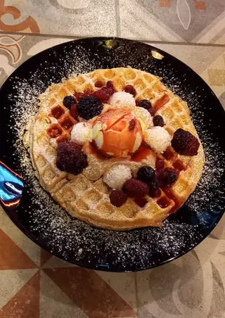 Belgijske waffle sa Raffaellom