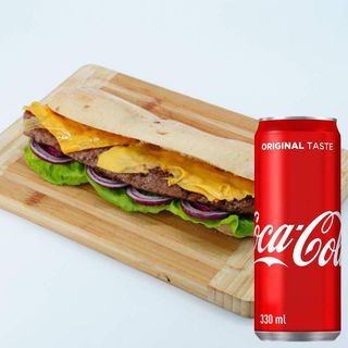 Šiš cheese + Coca-Cola