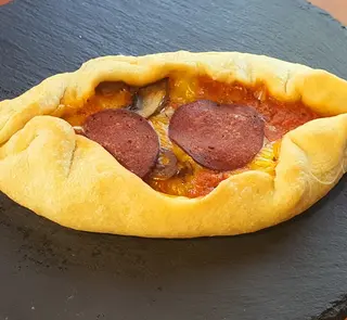 Pizzeta Pepperoni cu legume - vegan / de post