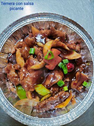 71. Ternera Con Salsa Picante