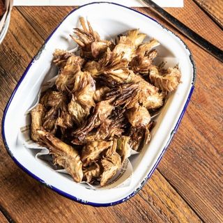 Corazones De Alcachofa Fritas 