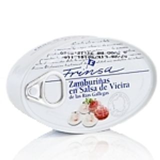 Lata De Zamburiñas Con Salsa De Vieiras "Frinsa" 111G.