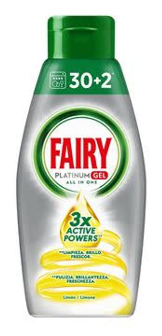 Fairy Gel Platinum Lemon 650ml